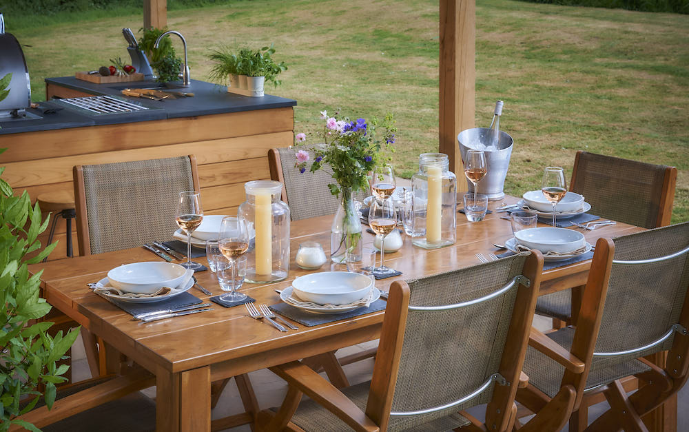 POLYWOOD table and chairs