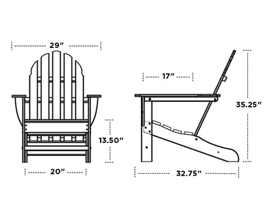 Classic Adirondack Chair