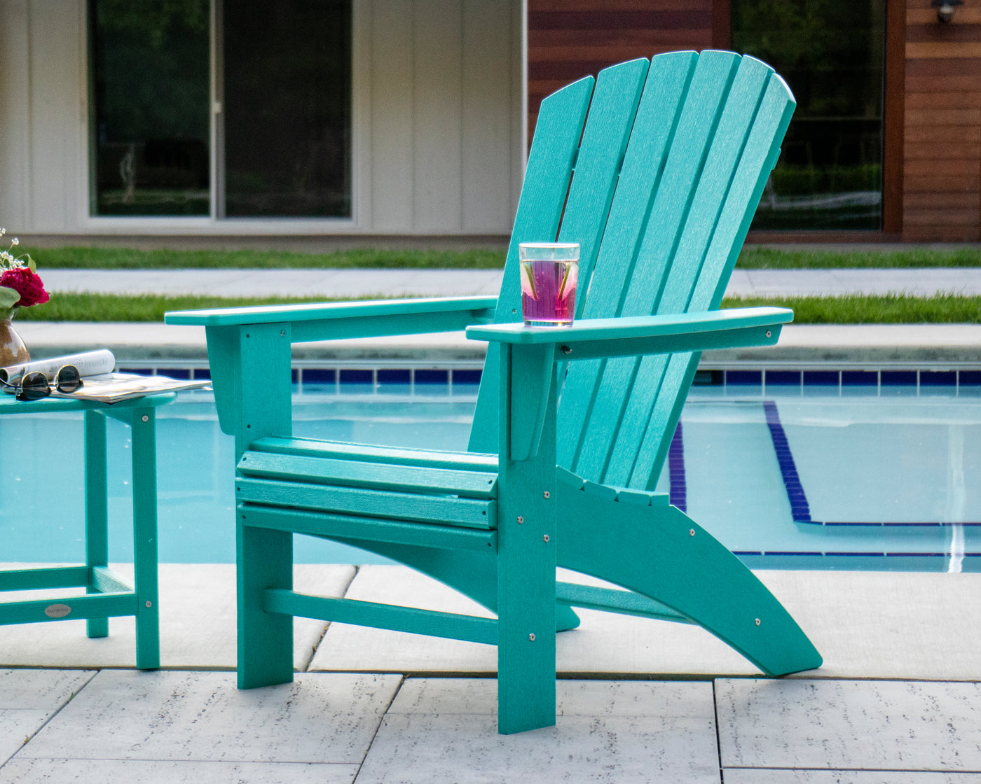 Nautical Curveback Adirondack Chair