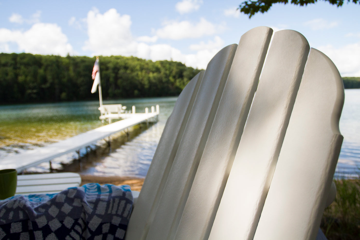 Classic Oversized Folding Adirondack Chair