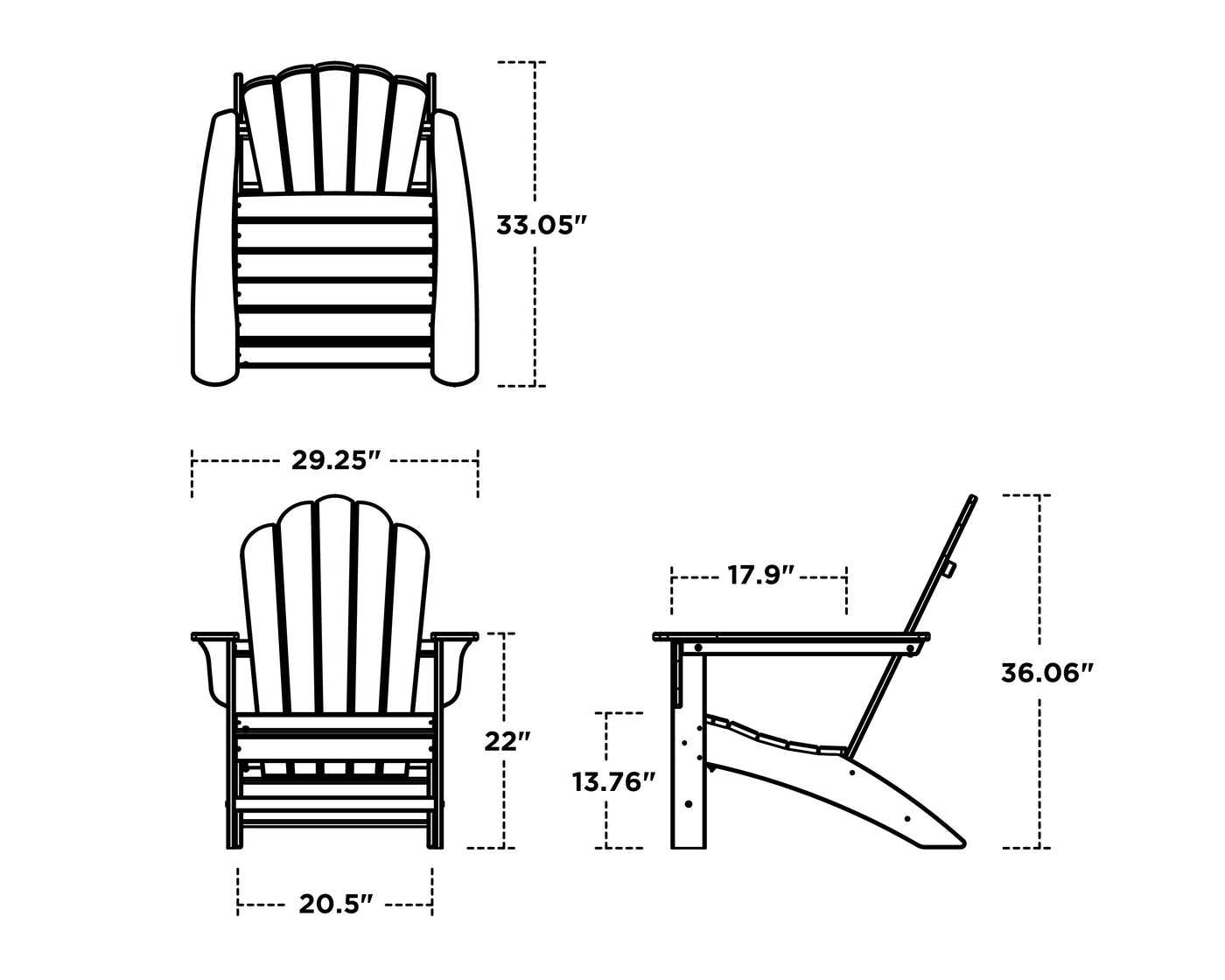 Cottage Adirondack Chair