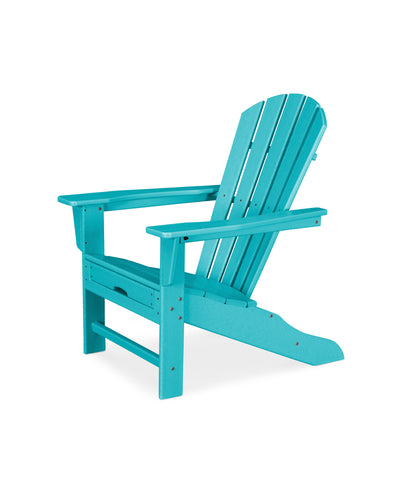 Palm Coast Ultimate Adirondack Chair with Hideaway Ottoman