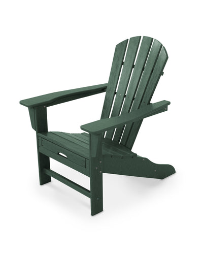 Palm Coast Ultimate Adirondack Chair with Hideaway Ottoman