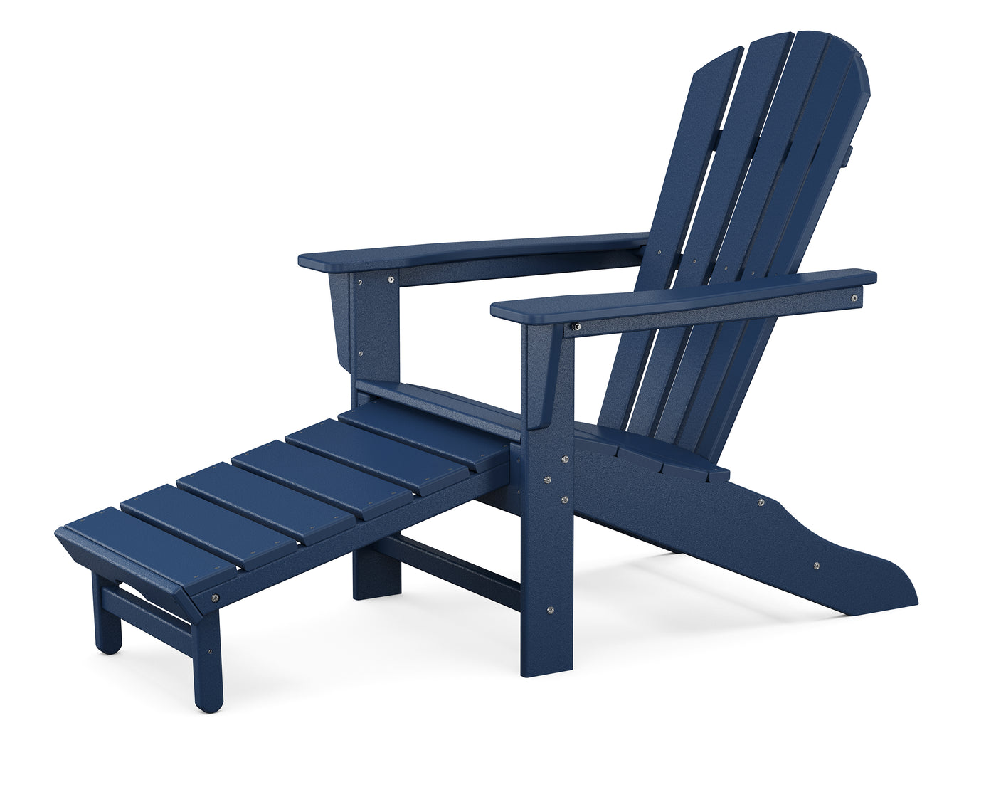 Palm Coast Ultimate Adirondack Chair with Hideaway Ottoman