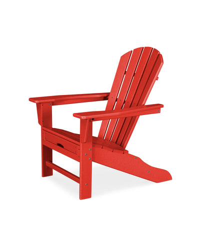 Palm Coast Ultimate Adirondack Chair with Hideaway Ottoman