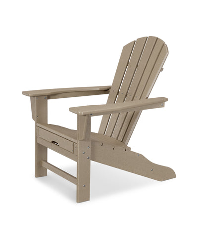 Palm Coast Ultimate Adirondack Chair with Hideaway Ottoman