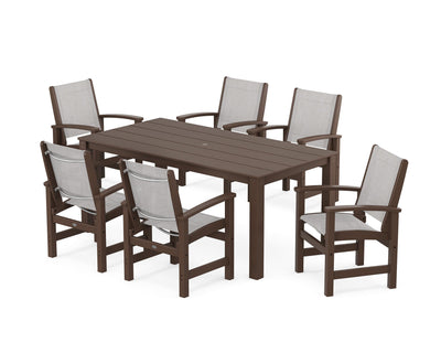 Coastal 7-Piece Parsons Dining Set