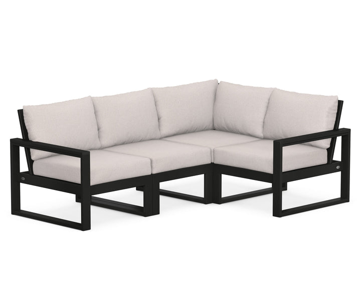 POLYWOOD® EDGE 4-Piece Modular Deep Seating Set