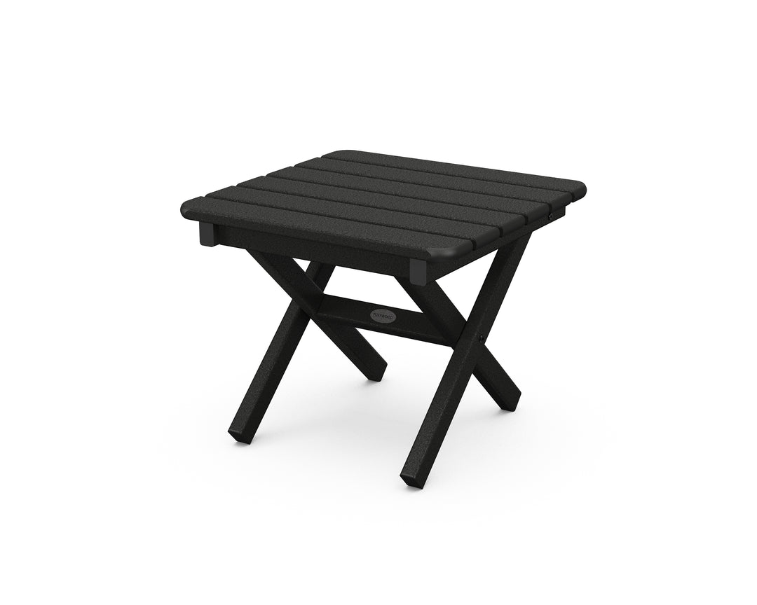 POLYWOOD® Square 18" Folding Side Table