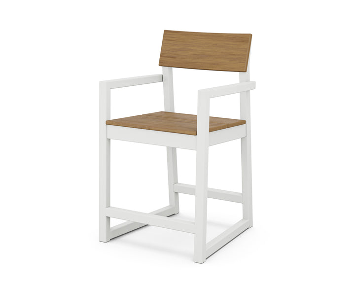 POLYWOOD® EDGE Counter Arm Chair