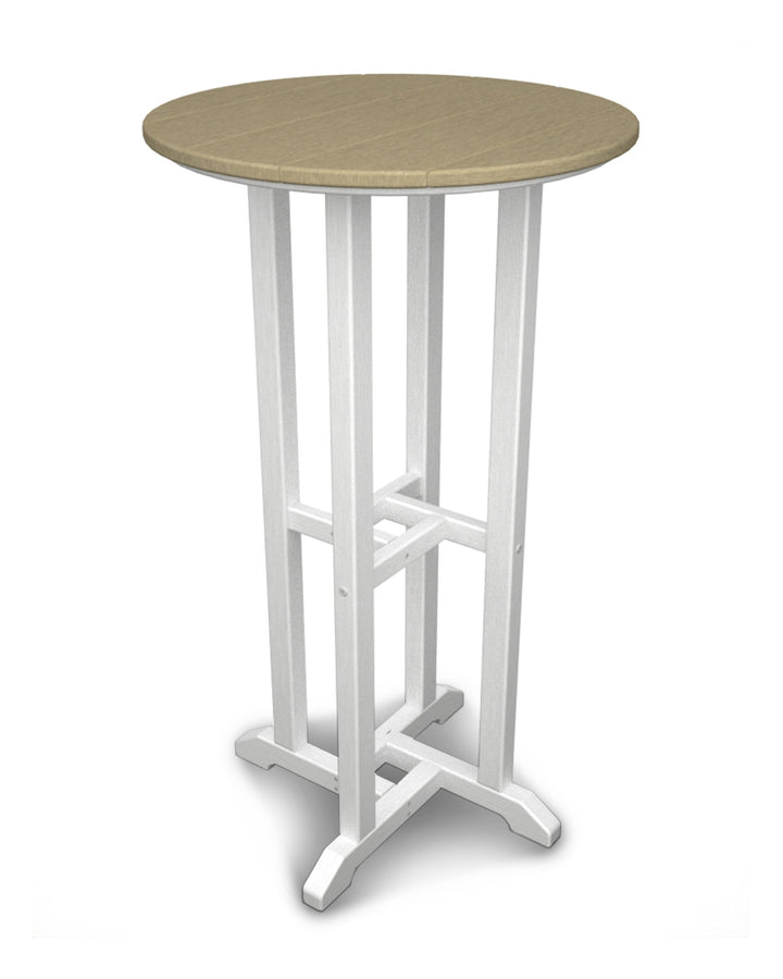 POLYWOOD® Contempo 24" Round Bar Table