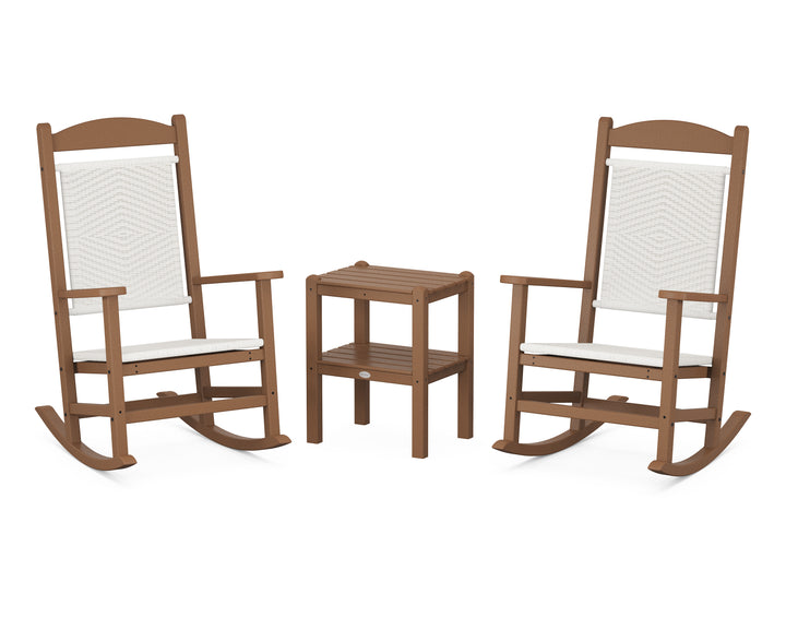 POLYWOOD® Presidential Woven Rocker 3-Piece Set