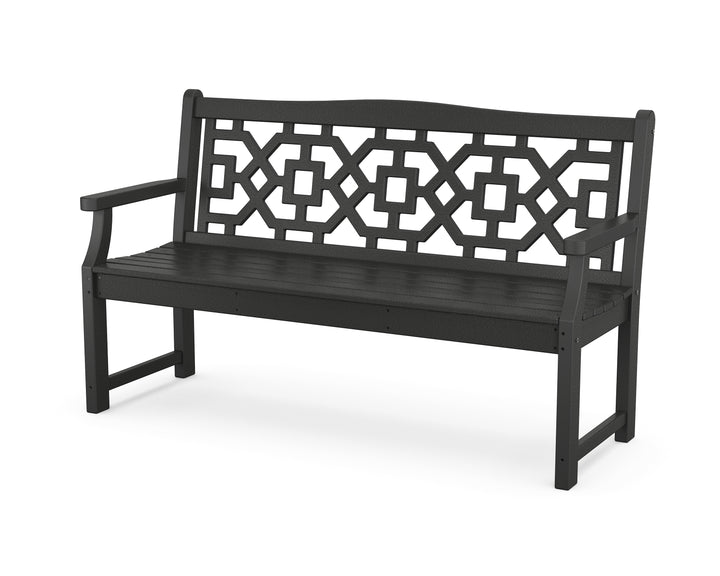 Martha Stewart by POLYWOOD® Chinoiserie 60” Garden Bench