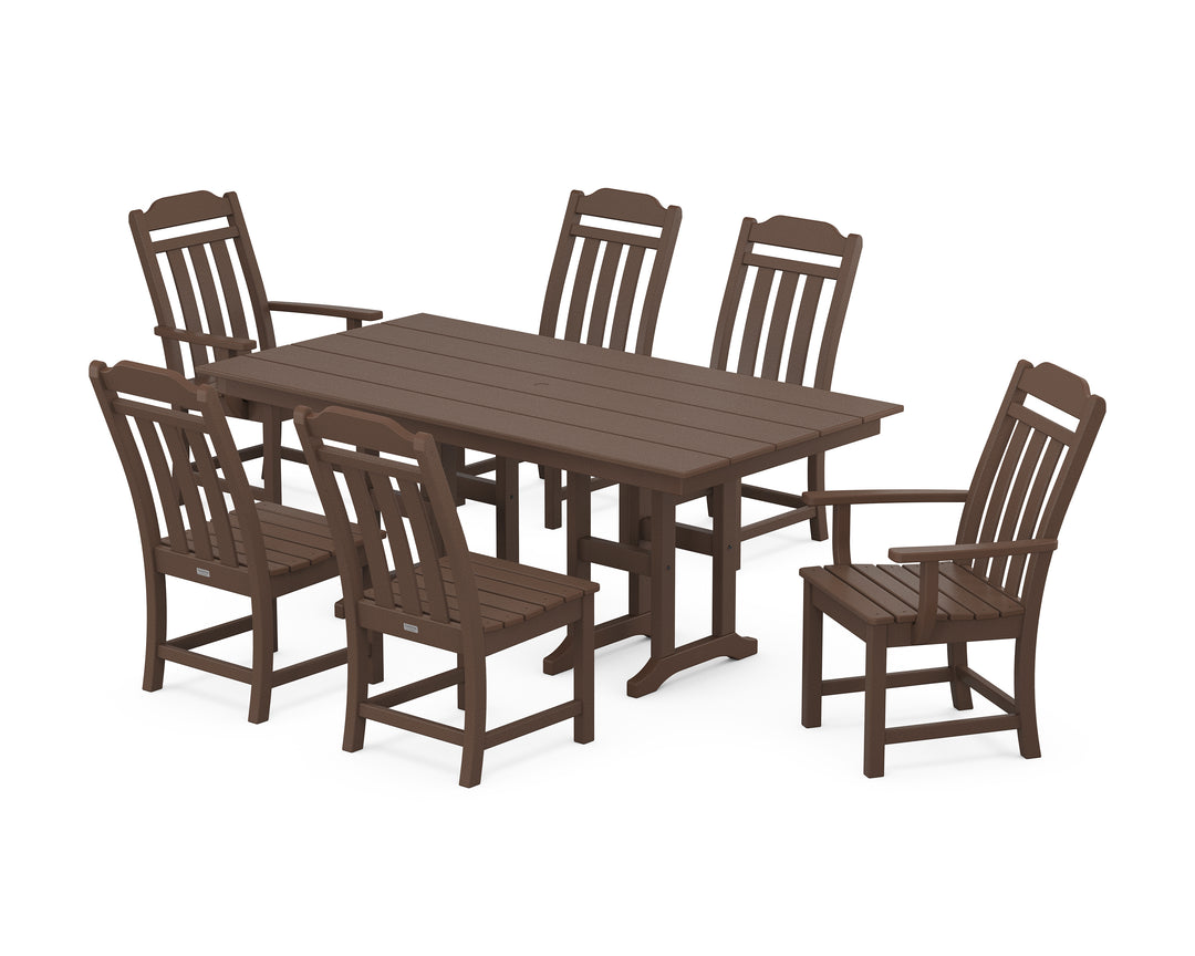 Country Living Cottage 7-Piece Farmhouse Dining Set