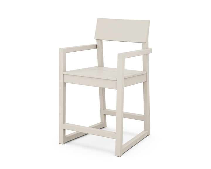POLYWOOD® EDGE Counter Arm Chair