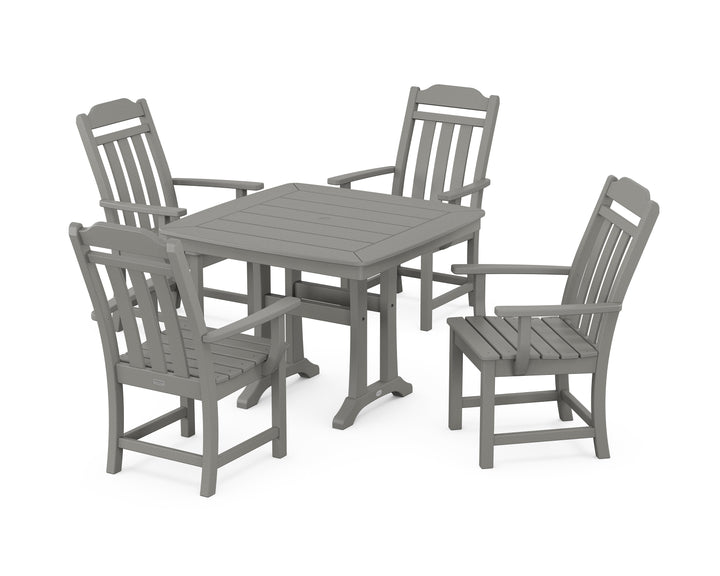Country Living Cottage 5-Piece Dining Set with Trestle Legs