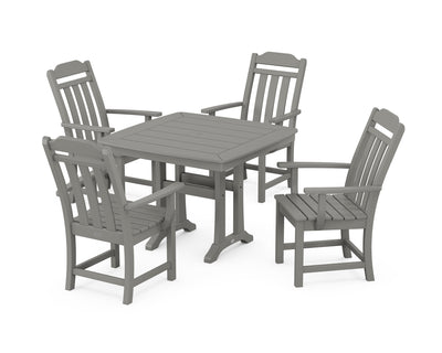 Cottage 5-Piece Dining Set with Trestle Legs