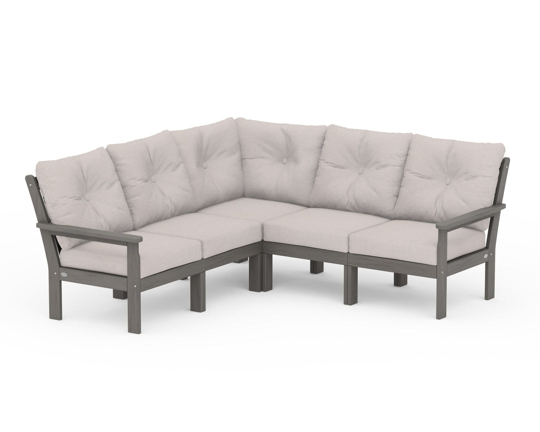 POLYWOOD® Vineyard 5-Piece Sectional