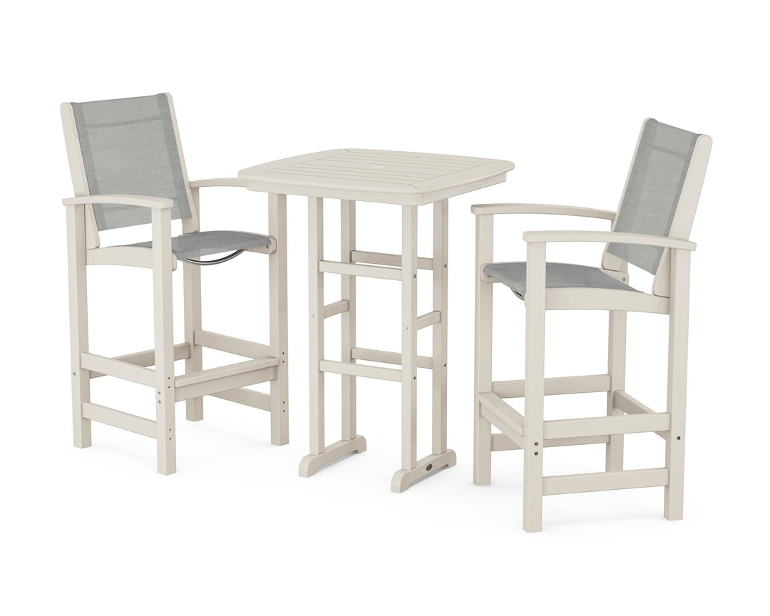 POLYWOOD® Coastal 3-Piece Bar Set
