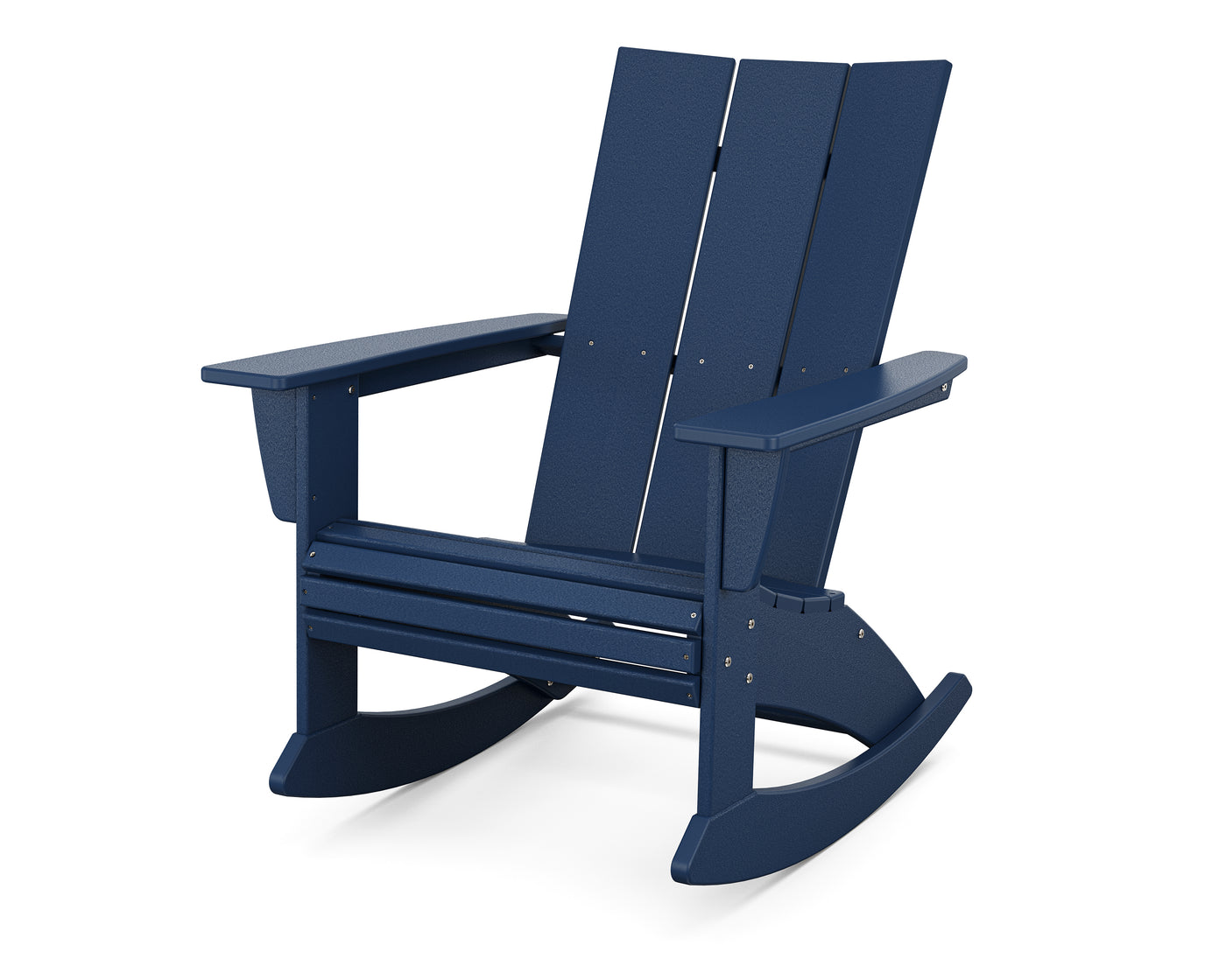 Modern Curveback Adirondack Rocking Chair