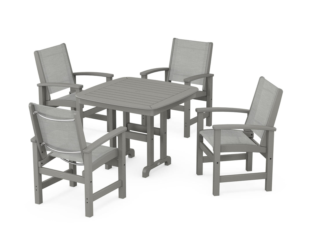 POLYWOOD® Coastal 5-Piece Dining Set