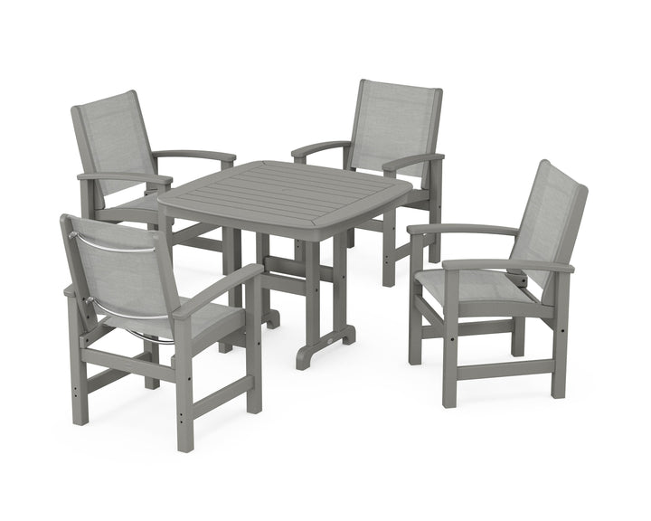 POLYWOOD® Coastal 5-Piece Dining Set