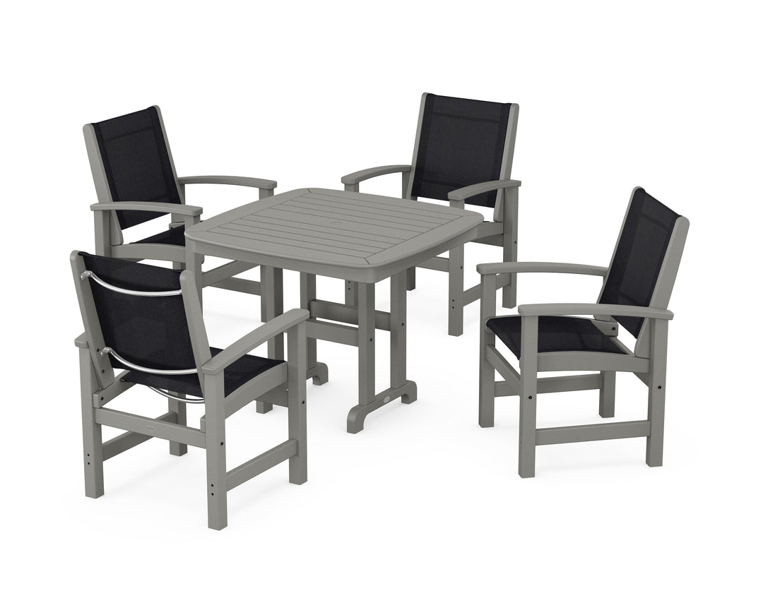 POLYWOOD® Coastal 5-Piece Dining Set
