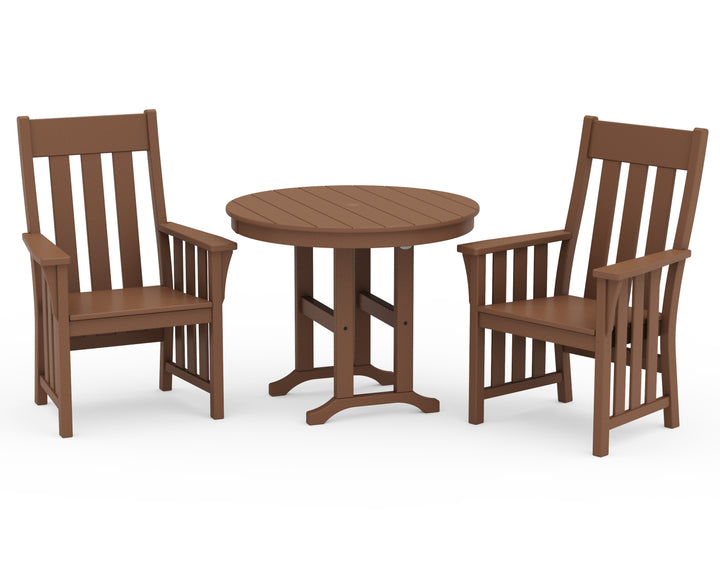 Martha Stewart by POLYWOOD® Acadia 3-Piece Farmhouse Dining Set
