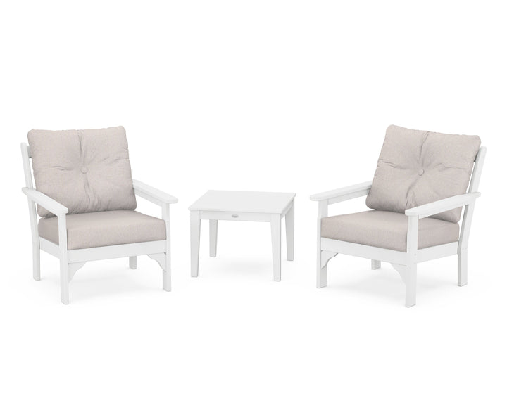 POLYWOOD® Vineyard 3-Piece Deep Seating Set