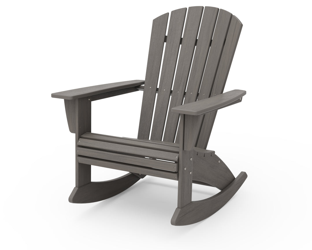 POLYWOOD® Nautical Curveback Adirondack Rocking Chair