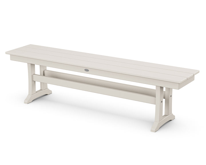 POLYWOOD® Farmhouse Trestle 65" Bench