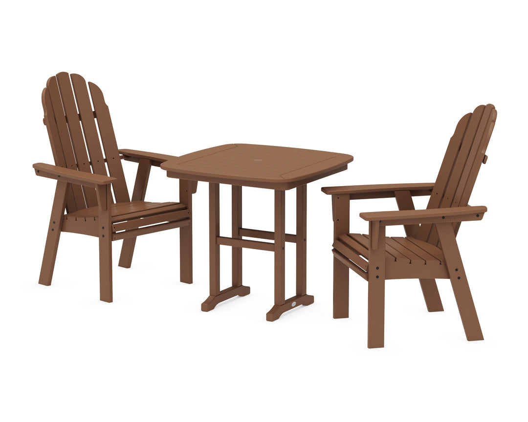 POLYWOOD® Vineyard Adirondack 3-Piece Dining Set