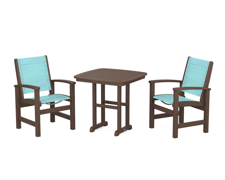 POLYWOOD® Coastal 3-Piece Dining Set