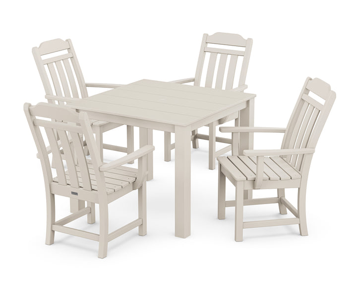 Country Living Cottage 5-Piece Parsons Dining Set