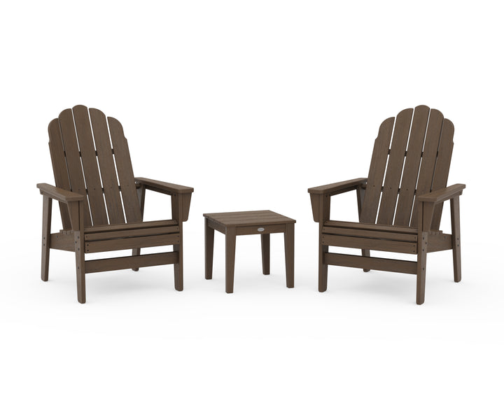 POLYWOOD® 3-Piece Vineyard Grand Upright Adirondack Set