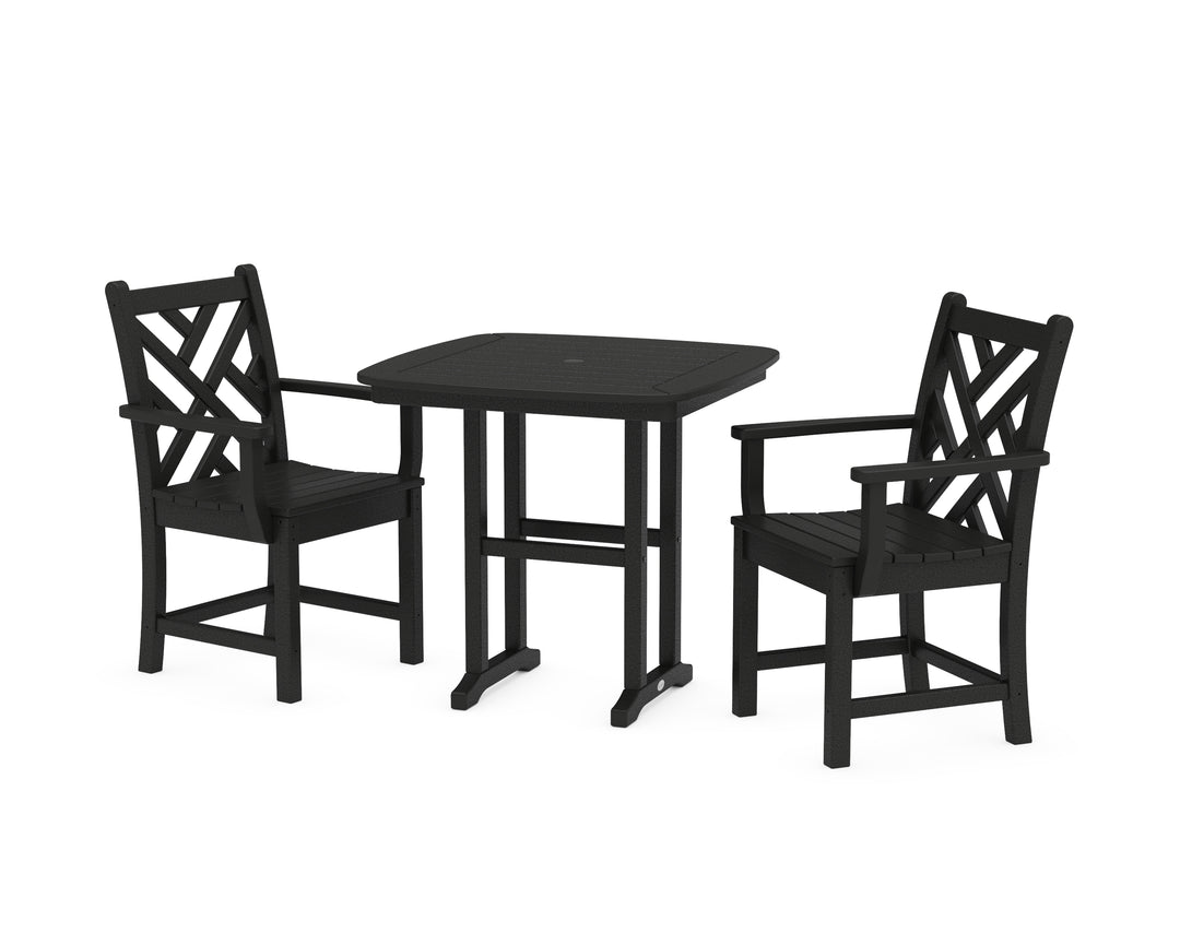 POLYWOOD® Chippendale 3-Piece Dining Set
