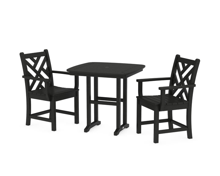 POLYWOOD® Chippendale 3-Piece Dining Set