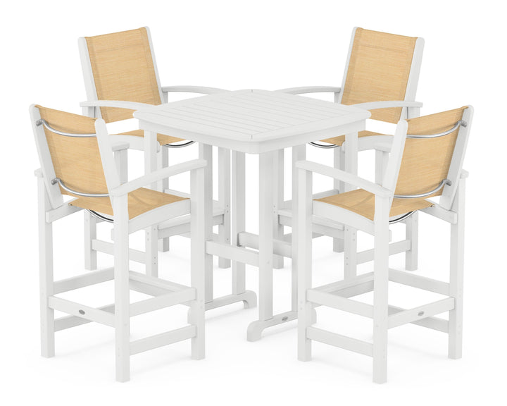 POLYWOOD® Coastal 5-Piece Bar Set
