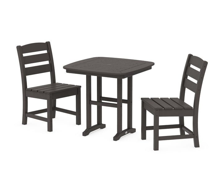 POLYWOOD® Lakeside Side Chair 3-Piece Dining Set
