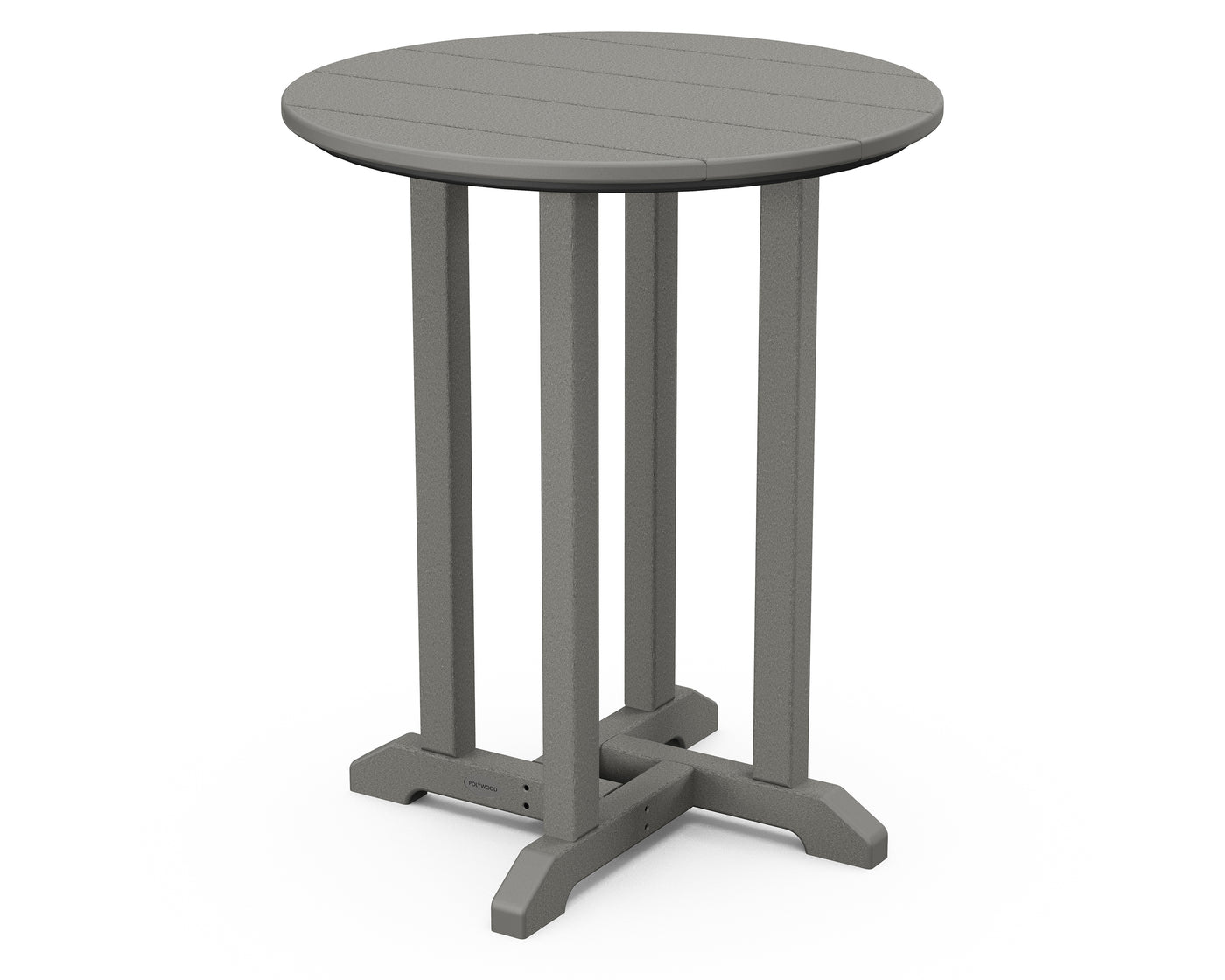 24" Round Farmhouse Bistro Table