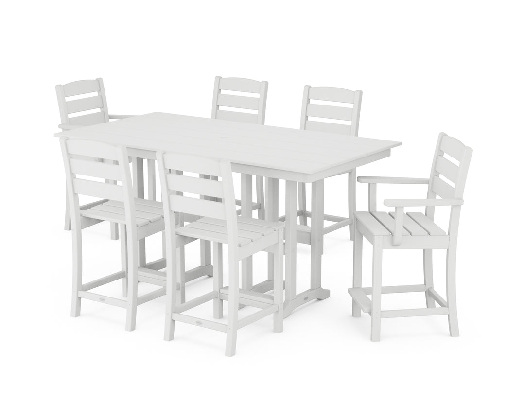 POLYWOOD® Lakeside 7-Piece Counter Set