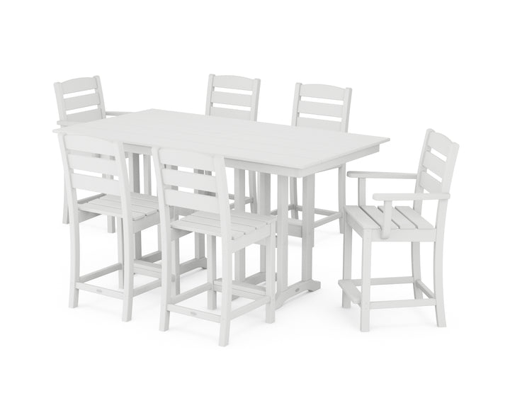 POLYWOOD® Lakeside 7-Piece Counter Set