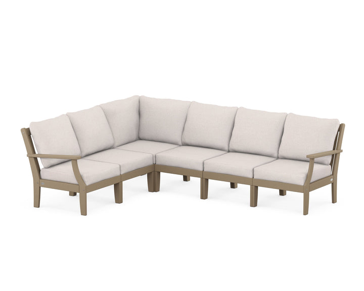 POLYWOOD® Braxton Modular 6-Piece Deep Seating Set