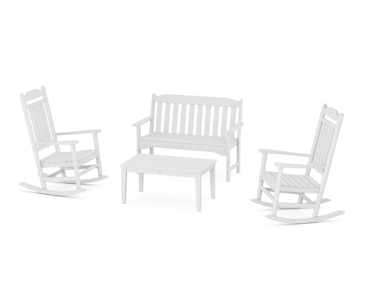 Country Living Cottage Legacy Rocking Chair 4-Piece Porch Set