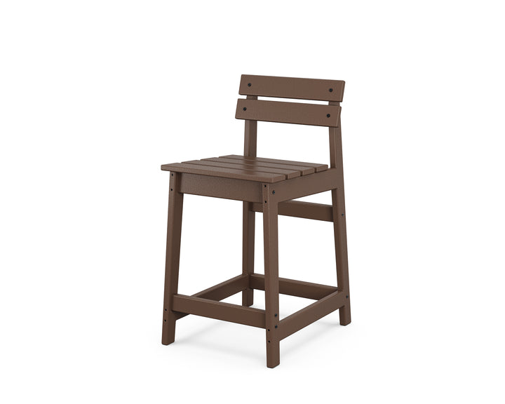 POLYWOOD® Modern Studio Plaza Lowback Counter Chair
