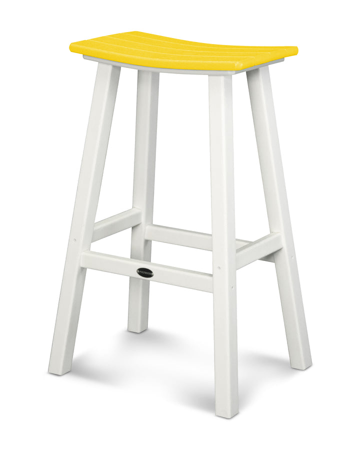 POLYWOOD® Contempo 30" Saddle Bar Stool
