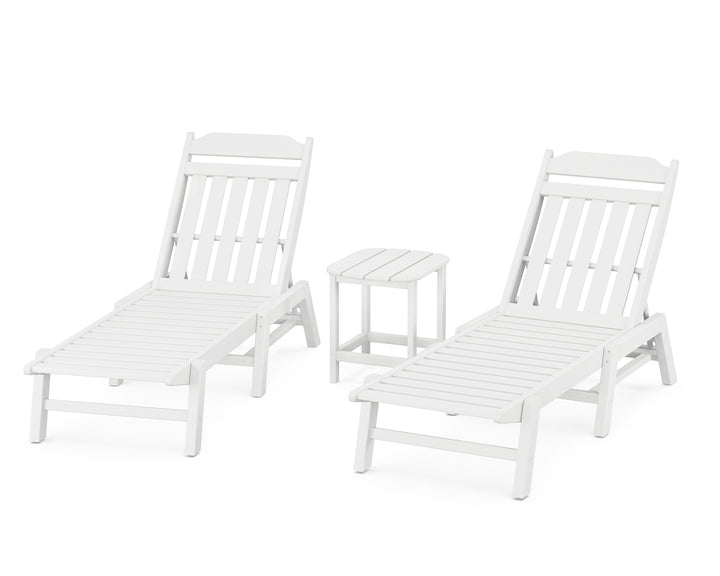 Country Living Cottage 3-Piece Chaise Set
