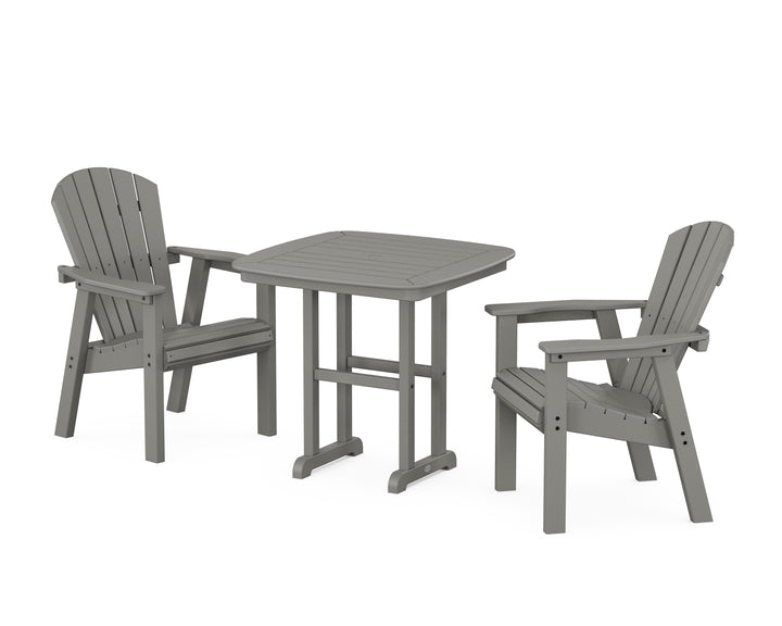 POLYWOOD® Seashell 3-Piece Dining Set