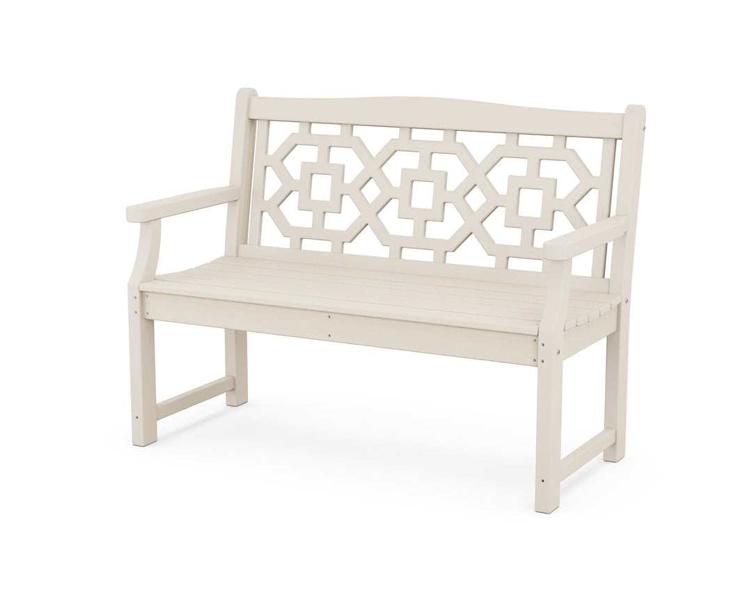 Martha Stewart by POLYWOOD® Chinoiserie 48” Garden Bench