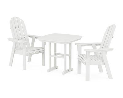 Vineyard Adirondack 3-Piece Dining Set